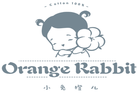 小兔橙儿纯棉母婴生活馆的LOGO
