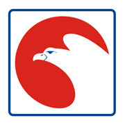 蓝鹰玩具店的LOGO