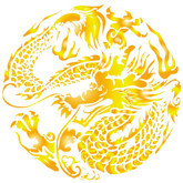 真龙灯饰的LOGO