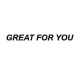 greatforyou旗舰店的LOGO
