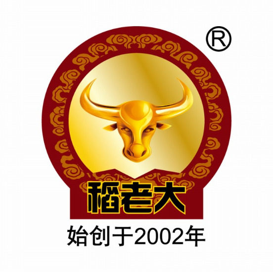 稻老大原生态米业的LOGO
