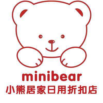 小熊居家日用折扣店的LOGO