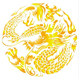 华龙羽数码专营店的LOGO