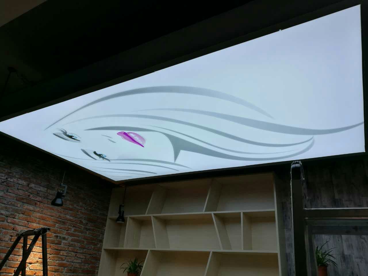 卓彩软膜天花广告灯箱工厂店