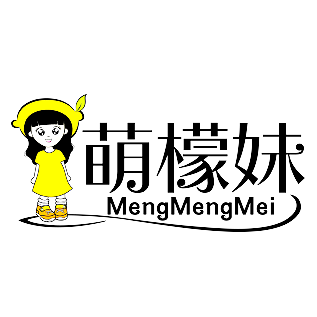 萌檬妹食品工厂店的LOGO
