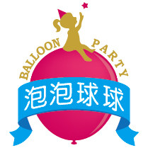泡泡球球派对气球的LOGO