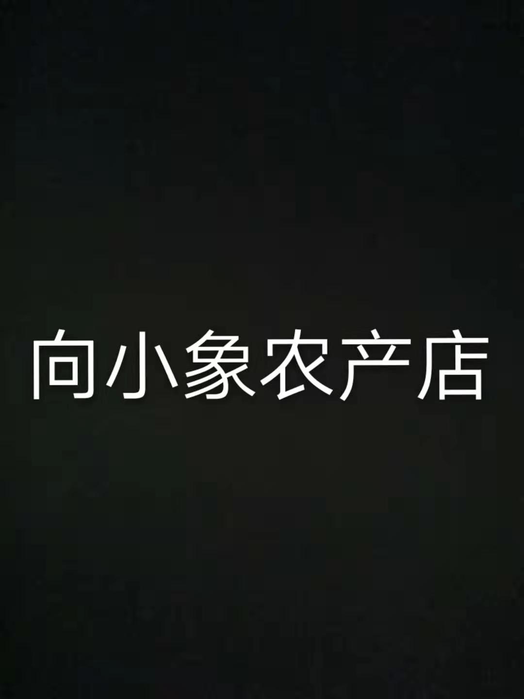 向小象农产店的LOGO