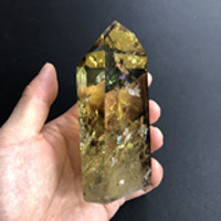 天然水晶饰品球座摆件批发的LOGO