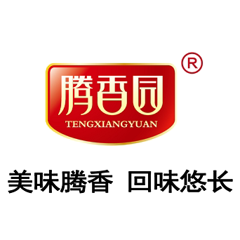 腾香园食品工厂店的LOGO