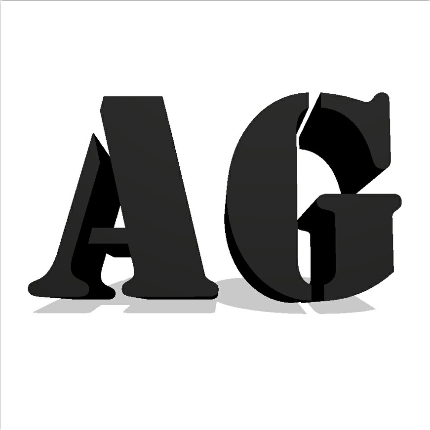 奥隔隔断五金的LOGO