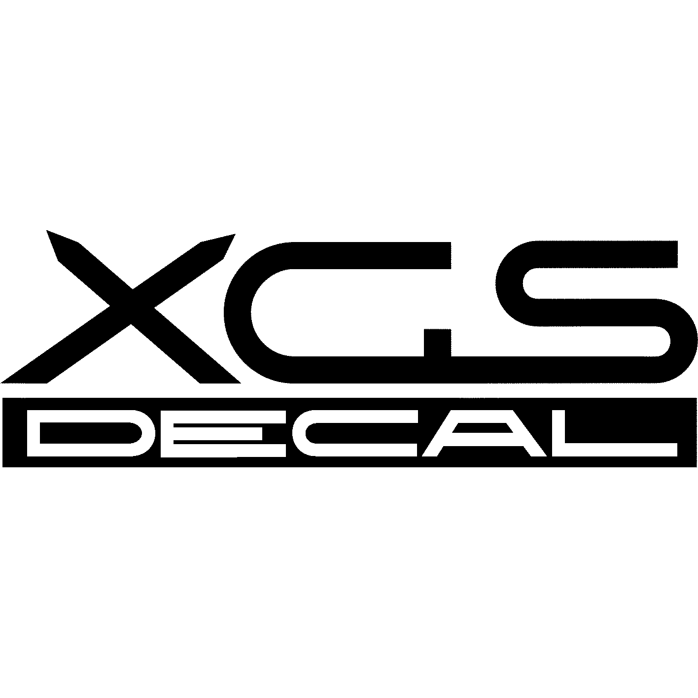 徐公顺贴纸XGS DECAL Flagship Store的LOGO