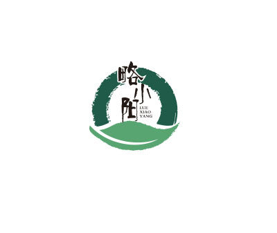 略小阳山货铺的LOGO
