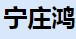 宁庄鸿电磁阀线圈插头的LOGO
