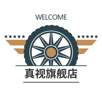 真视旗舰店的LOGO