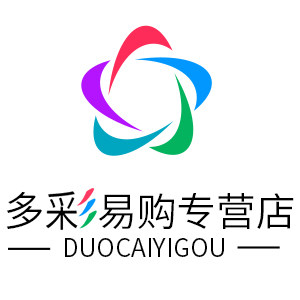 多彩易购数码专营店的LOGO