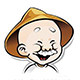 土老冒农家店的LOGO