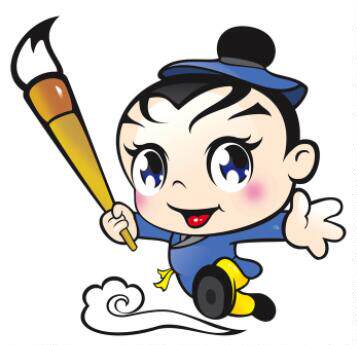 马良图文设计中心的LOGO