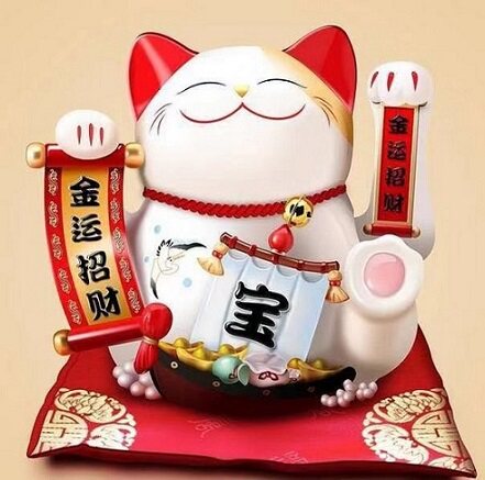 招财猫百货的LOGO