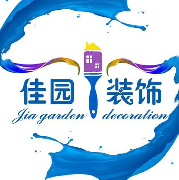 佳园装饰材料店的LOGO
