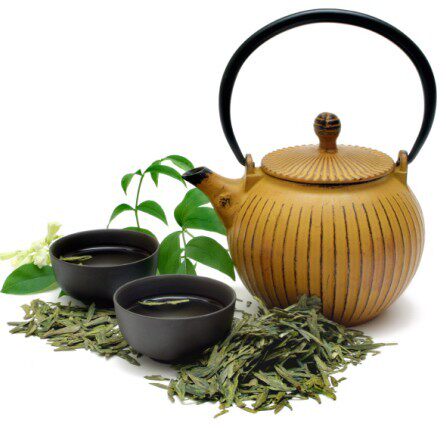 吴记茶铺的LOGO