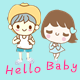 Hello Baby童鞋童袜的LOGO