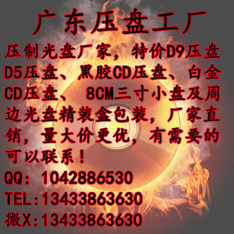 广州泓博光盘工厂