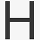 H潮品严选的LOGO