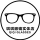 琪琪眼镜实体店的LOGO