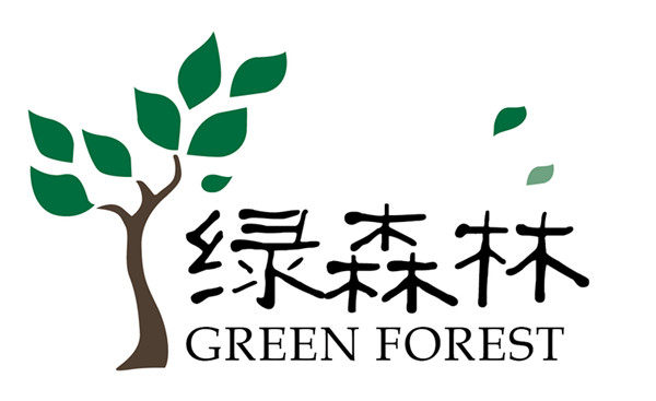 绿森林家居生活的LOGO
