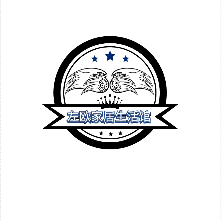 左欧家居生活馆的LOGO