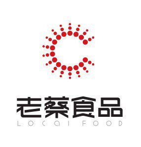 LC老蔡食品的LOGO