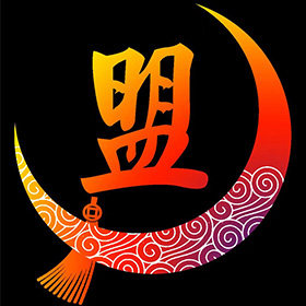 月盟旌舼店的LOGO