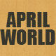 APRILWORLD家居地毯的LOGO