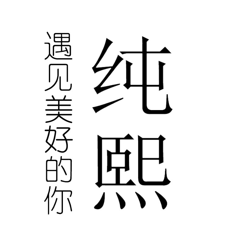 纯熙美饰的LOGO