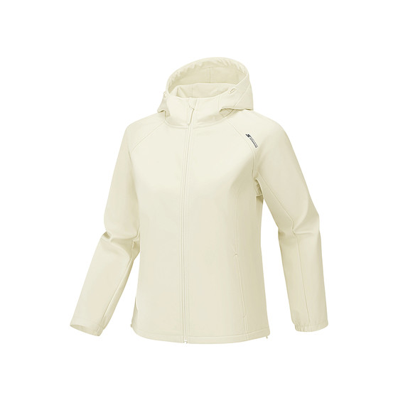 
Skechers comfortable woven hooded jacket casual sports jacket outdoor mountaineering jacket