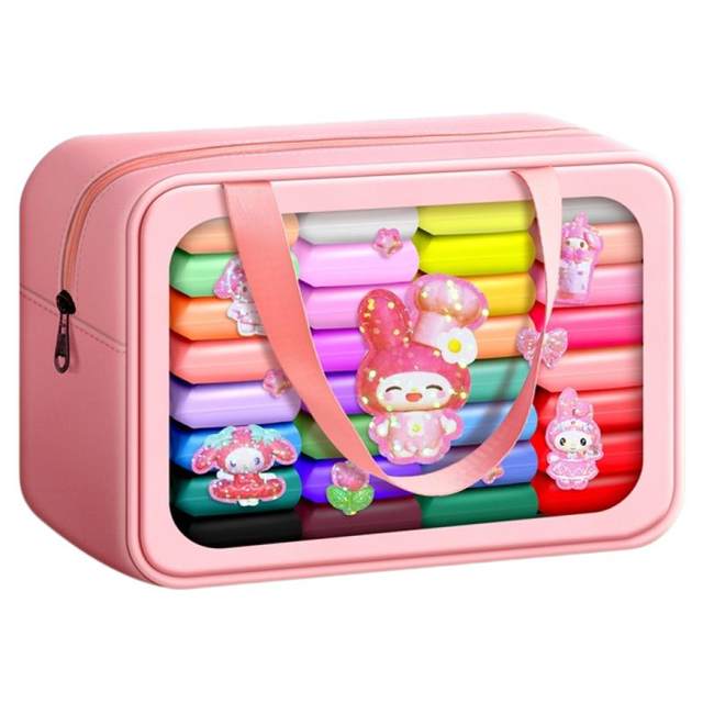 Deli non-toxic ultra-light clay children's food grade rubber color clay clay kindergarten special handmade DIY tools