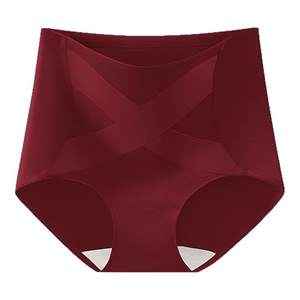 
Fenteng red underwear for women 2026, the year of the horse, high-waisted belly-controlling butt-lifting pants, pure cotton 7a grade antibacterial briefs