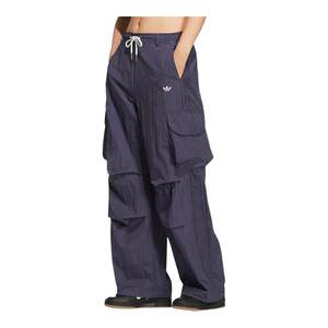 
adidas Adidas clover workwear style paratrooper drawstring sweatpants summer women's woven trousers KT3058