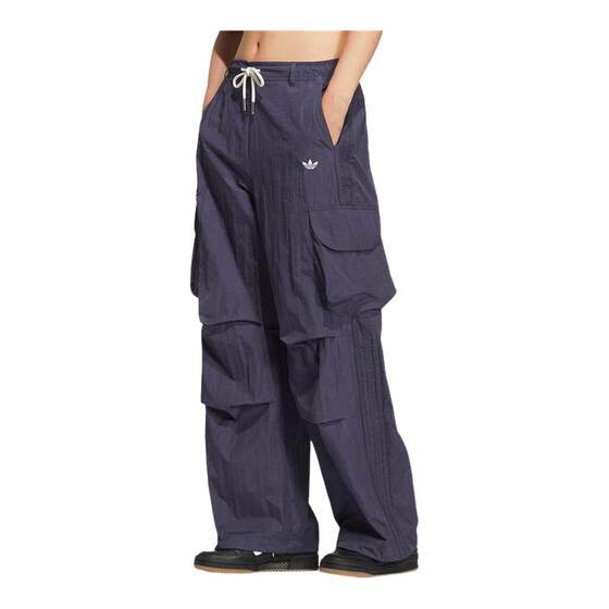 
adidas Adidas clover workwear style paratrooper drawstring sweatpants summer women's woven trousers KT3058