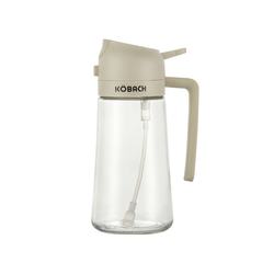Kangbach oil spray bottle spray-down dual-purpose non-oil-proof leak-proof household kitchen glass oil-control spray oil bottle seasoning bottle