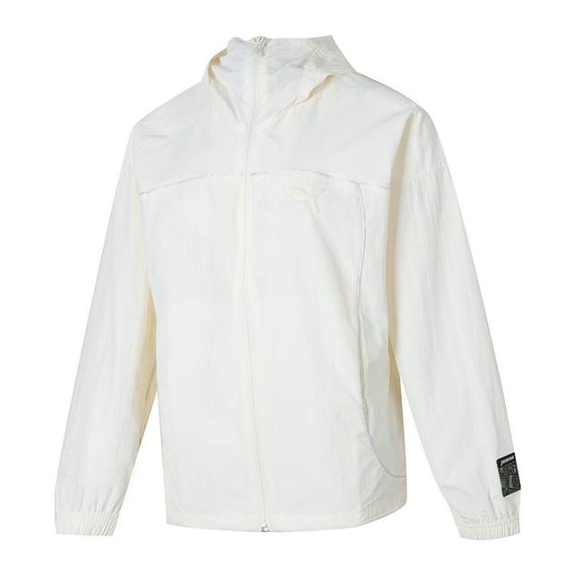 Puma Puma woven hooded jacket women's 2025 summer new sportswear windproof casual jacket 628763