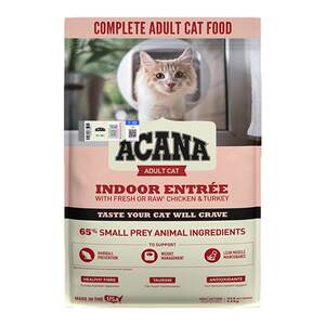 
Baibu ACANA Indoor Dinner Grain-Free Kitten Food Low-calorie Weight Control Whole Cat Staple Food 1.8kg