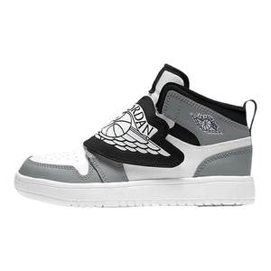 
Nike children's shoes new AJ1 off-white mid-top sports retro basketball shoes lightweight sneakers BQ7197-102