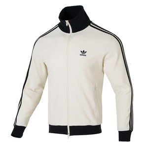 
Adidas clover men's and women's spring new retro waffle sports slim jacket thin coat