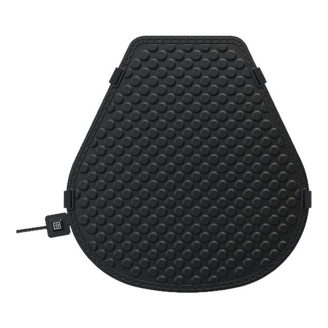 KEVTU motorcycle winter electric heating silicone seat cushion waterproof and warm motorcycle pedal battery car seat cushion cover