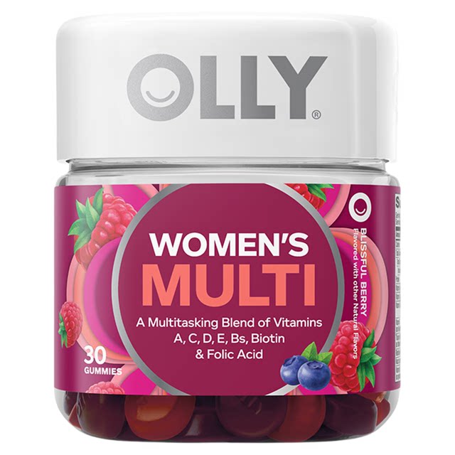 OLLY Cecilia Cheung's same style women's multivitamin gummy 30 capsules hair care trial pack