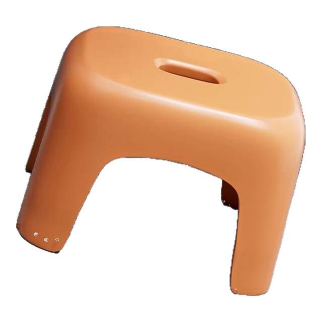 Thickened plastic stool sturdy and durable household living room stool bathroom bath bathroom shoes children's short stool