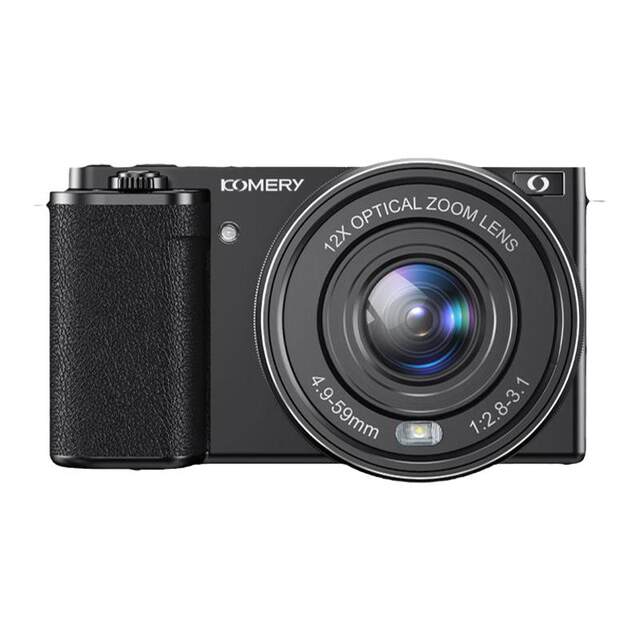 Komery W6 entry-level mirrorless portable girls camera HD 12x optical zoom student travel vlog