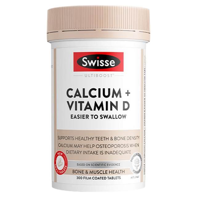 Swisse Calcium Supplement for Leg Cramps Adult Calcium Citrate