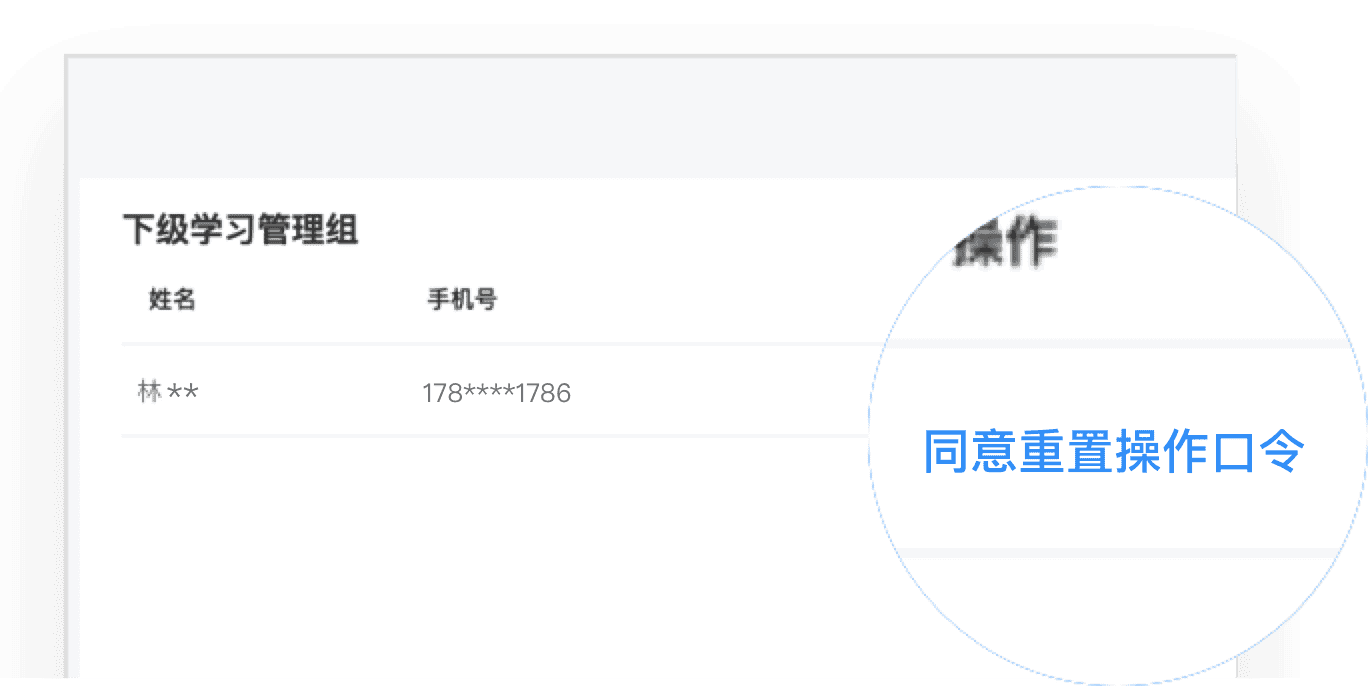操作口令流程
